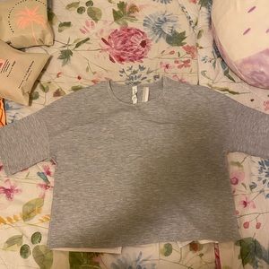 Lululemon boxy cropped tee